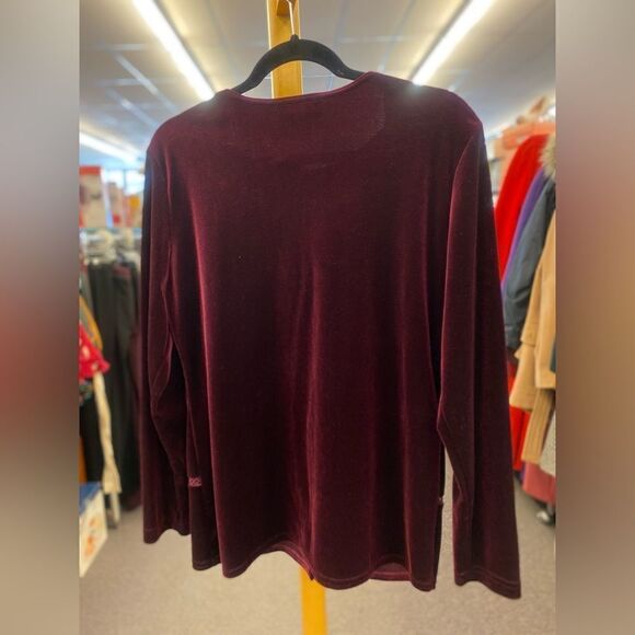 Always Caroline L purple top - Picture 5 of 5